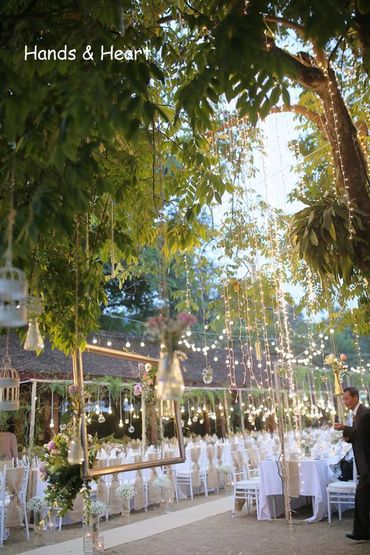 Tiệc cưới ngoài trời Long &amp; Yến tại nhà hàng sân vườn Softwater theo phong cách Rustic - Softwater Restaurant - Hình 12