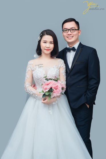 CHỤP ẢNH CƯỚI TRONG STUDIO ĐƠN GIẢN MÀ ĐẸP: CẶP BẢO - SƯƠNG - Yêu Media - Hình 4