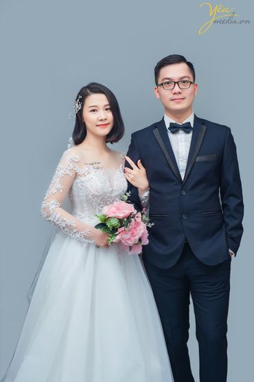 CHỤP ẢNH CƯỚI TRONG STUDIO ĐƠN GIẢN MÀ ĐẸP: CẶP BẢO - SƯƠNG - Yêu Media - Hình 11