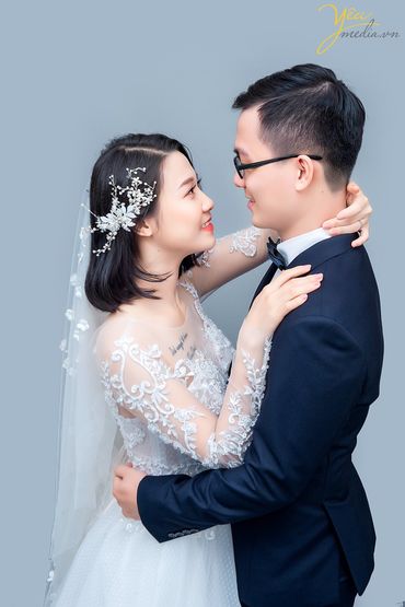 CHỤP ẢNH CƯỚI TRONG STUDIO ĐƠN GIẢN MÀ ĐẸP: CẶP BẢO - SƯƠNG - Yêu Media - Hình 22