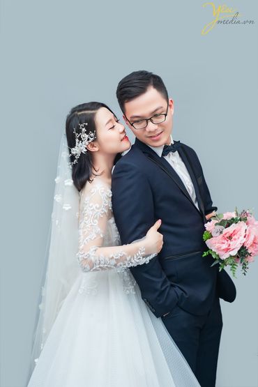 CHỤP ẢNH CƯỚI TRONG STUDIO ĐƠN GIẢN MÀ ĐẸP: CẶP BẢO - SƯƠNG - Yêu Media - Hình 7