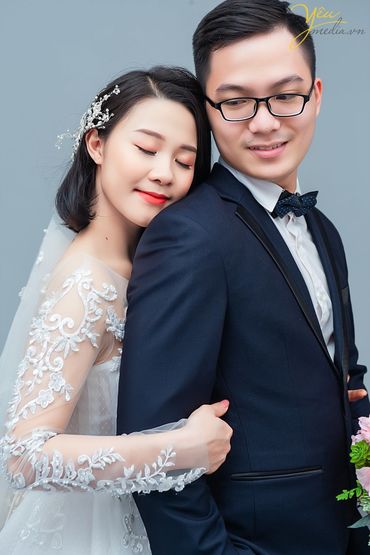 CHỤP ẢNH CƯỚI TRONG STUDIO ĐƠN GIẢN MÀ ĐẸP: CẶP BẢO - SƯƠNG - Yêu Media - Hình 21