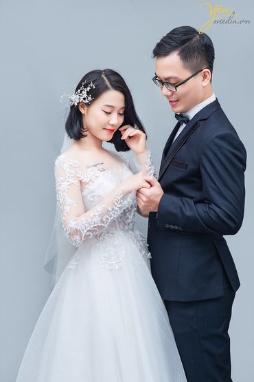 CHỤP ẢNH CƯỚI TRONG STUDIO ĐƠN GIẢN MÀ ĐẸP: CẶP BẢO - SƯƠNG - Yêu Media - Hình 13