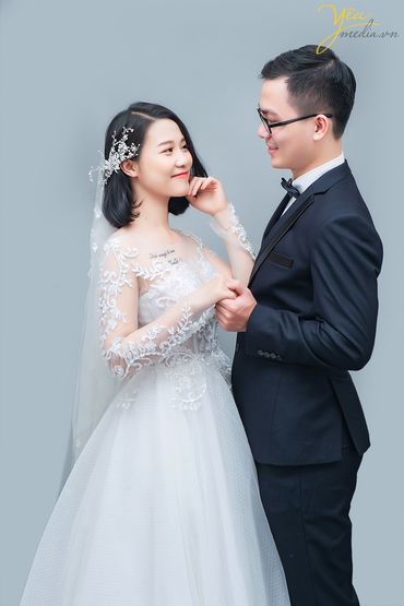 CHỤP ẢNH CƯỚI TRONG STUDIO ĐƠN GIẢN MÀ ĐẸP: CẶP BẢO - SƯƠNG - Yêu Media - Hình 23