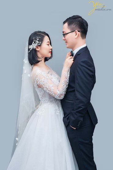 CHỤP ẢNH CƯỚI TRONG STUDIO ĐƠN GIẢN MÀ ĐẸP: CẶP BẢO - SƯƠNG - Yêu Media - Hình 14