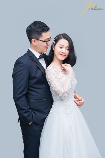 CHỤP ẢNH CƯỚI TRONG STUDIO ĐƠN GIẢN MÀ ĐẸP: CẶP BẢO - SƯƠNG - Yêu Media - Hình 16