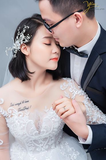 CHỤP ẢNH CƯỚI TRONG STUDIO ĐƠN GIẢN MÀ ĐẸP: CẶP BẢO - SƯƠNG - Yêu Media - Hình 20