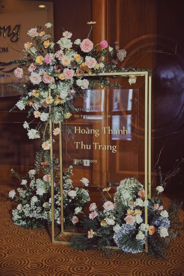 Trang trí đám cưới cô dâu chú rể Hoàng Thành - Thu Trang - Sheraton Hanoi Hotel - Hình 3