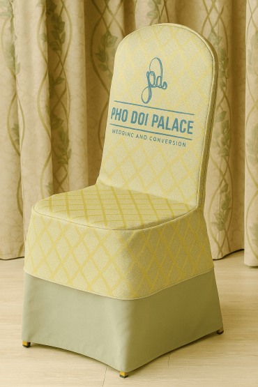 Khăn bàn áo ghế giá tốt dành cho nhà hàng tiệc cưới - dệt logo - CÔNG TY AZUCHI TEXTILE VIỆT NAM - Hình 4