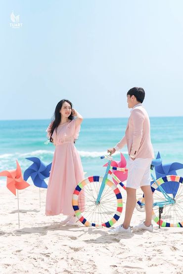 Chong chóng chỉ quay khi trời xanh có gió - Anh chỉ cười khi nơi đó có Em - TuArt Wedding - Hình 11
