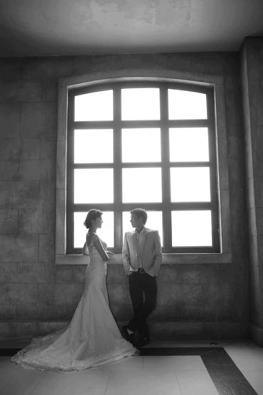 Album ảnh cưới trắng và đen - Colors wedding - Hình 2