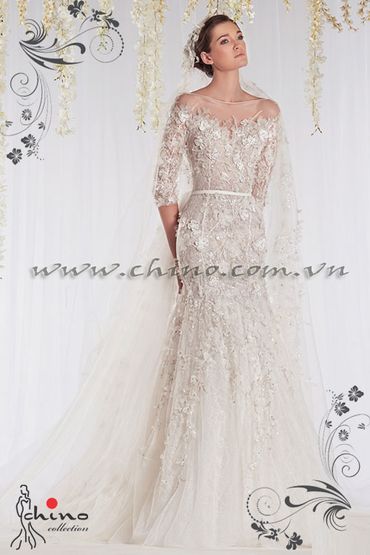 những mẫu áo cưới ,đắp ren 3D đẹp nhất 2015 - Chino_Bridal - Hình 9