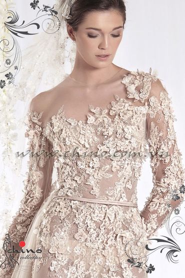 những mẫu áo cưới ,đắp ren 3D đẹp nhất 2015 - Chino_Bridal - Hình 2