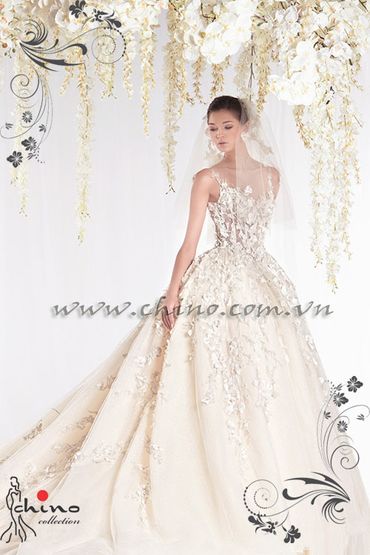 những mẫu áo cưới ,đắp ren 3D đẹp nhất 2015 - Chino_Bridal - Hình 8