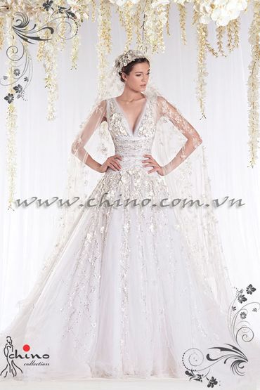 những mẫu áo cưới ,đắp ren 3D đẹp nhất 2015 - Chino_Bridal - Hình 12