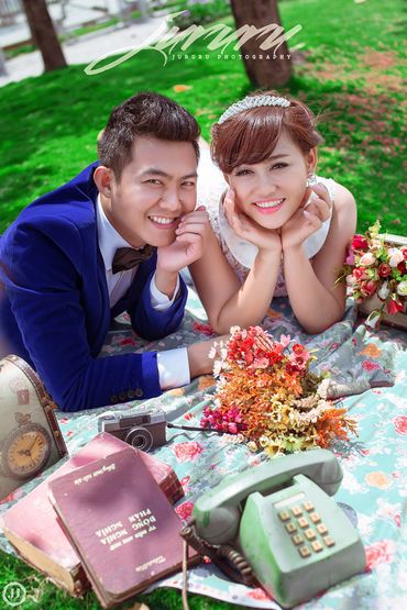 Ảnh cưới đẹp phim trường Sài Gòn [ Dũng &amp; Kiều] - Jururu studio - Hình 16