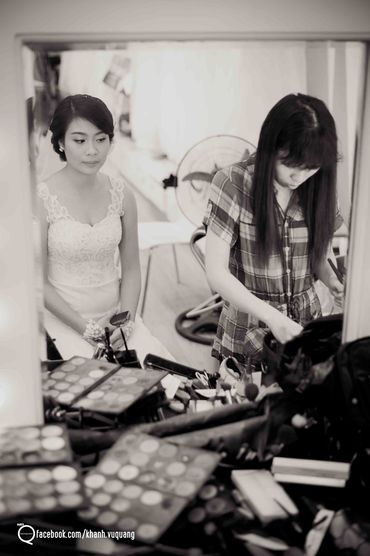 Back Stage Quỳnh Mai Bride 31-11-2014 - Khánh Vũ Quang Photography - Hình 6
