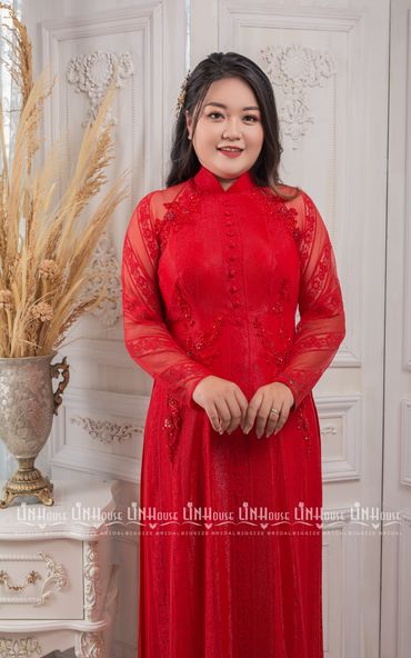 BST Áo Dài Cô Dâu Bigsize - SWEET HEART - LINHouse Bigsize Bridal & Wedding - Hình 5