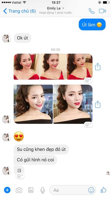 Phản hồi của khách hàng - Makeup Út Studio - Hình 44