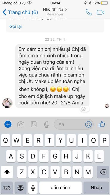 Phản hồi của khách hàng - Makeup Út Studio - Hình 22