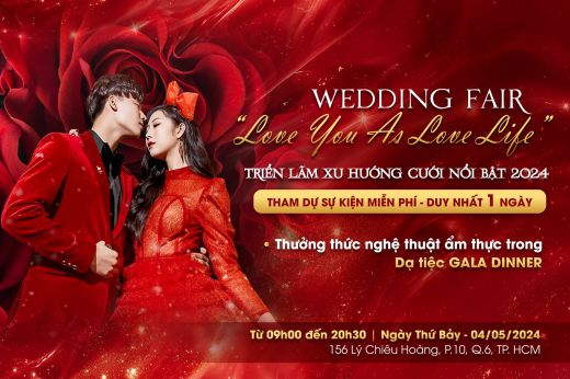 Wedding Fair “Love You as Love Life” – Triển lãm xu hướng cưới nổi bật 2024 - Blog Marry