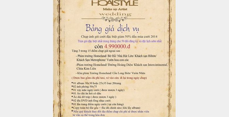 Hoaistyle Wedding - Hình 2