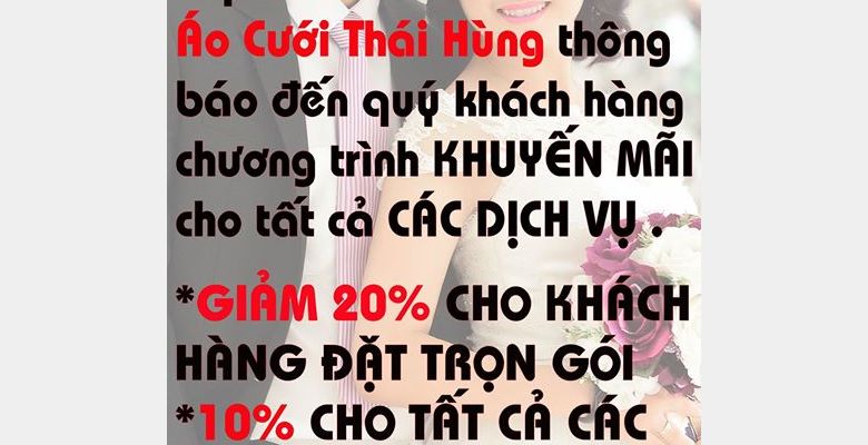 Áo Cưới Thái Hùng - Thị xã Hương Trà - Tỉnh Thừa Thiên Huế - Hình 4