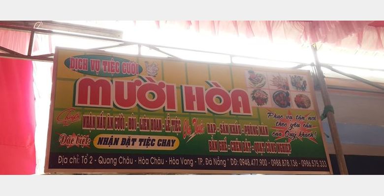 Dịch vụ tiệc cưới mười hòa - Huyện Hòa Vang - Thành phố Đà Nẵng - Hình 2