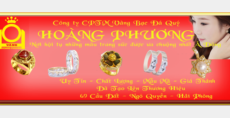 Nhẫn cưới Vàng Hoàng Phương - Quận Ngô Quyền - Thành phố Hải Phòng - Hình 1