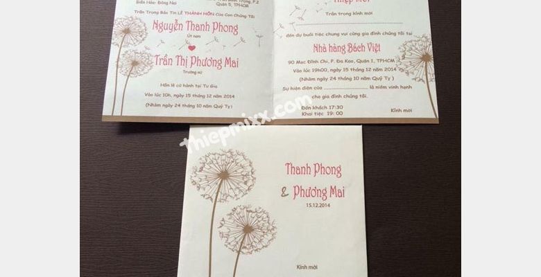 Thiệp cưới Mixx - Quận 1 - Thành phố Hồ Chí Minh - Hình 4