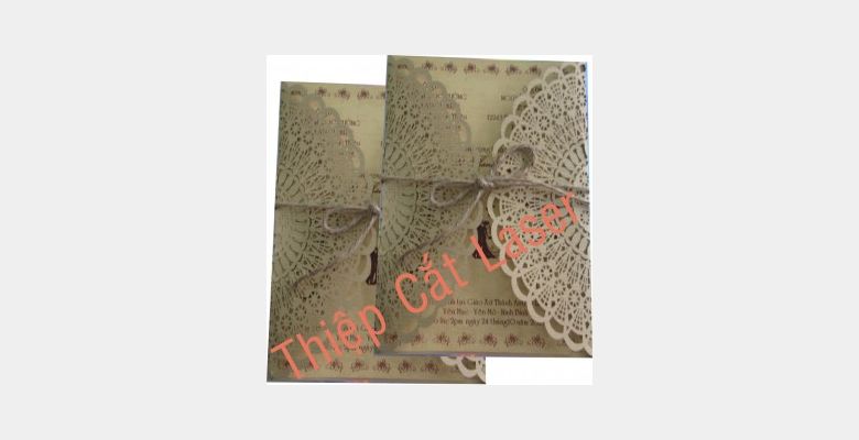 Thiệp wedding Invitations -Thiệp cưới nghệ thuật - Hình 9