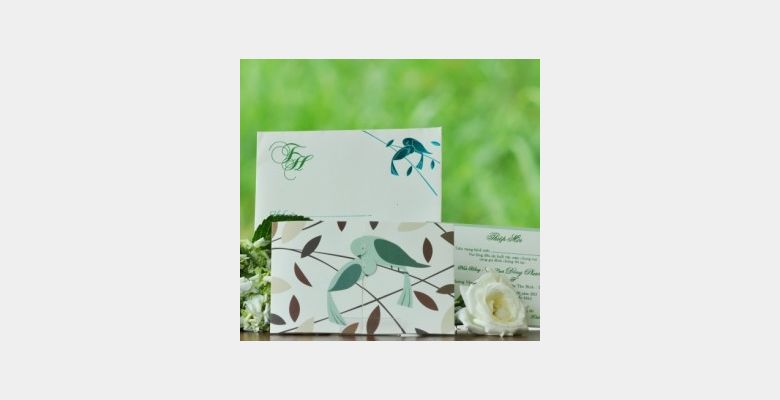 Thiệp wedding Invitations -Thiệp cưới nghệ thuật - Hình 8