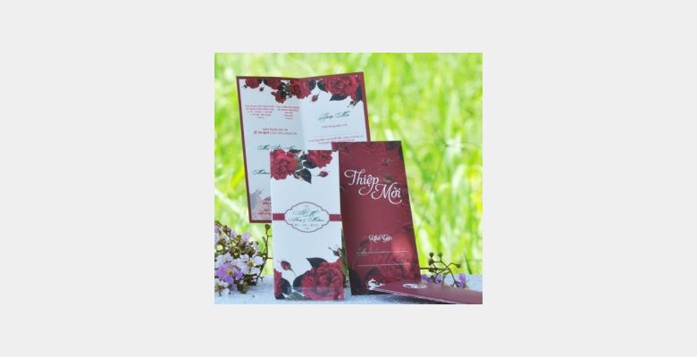 Thiệp wedding Invitations -Thiệp cưới nghệ thuật - Hình 6