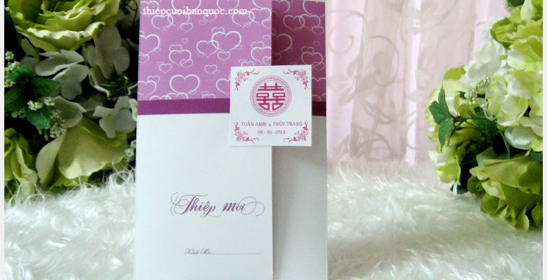 Thiệp cưới Hàn Quốc - Hình 5