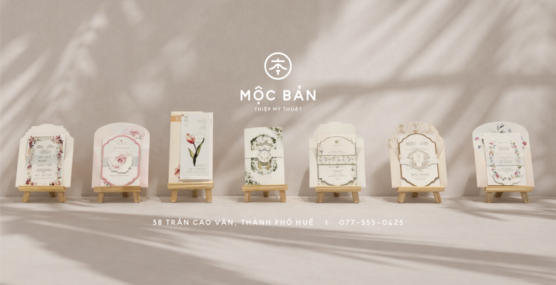 Thiệp cưới Mộc Bản - Thành phố Huế - Tỉnh Thừa Thiên Huế - Hình 1