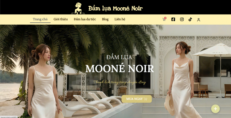 Đầm lụa Mooné Noir - Quận 12 - Thành phố Hồ Chí Minh - Hình 1