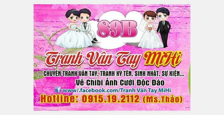 Tranh vân tay cưới MiHi - Hình 6