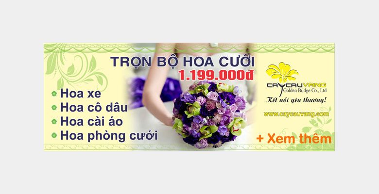 Hoa cưới Cây Cầu Vàng - Quận Tân Bình - Thành phố Hồ Chí Minh - Hình 3