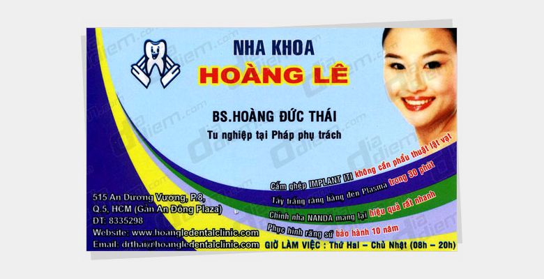 Hoàng Lê Dental Clinic - Quận 5 - Thành phố Hồ Chí Minh - Hình 1