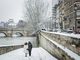 First snow in Paris - Vic Wedding - chụp ảnh cưới Paris Pháp và châu Âu - Hình 1